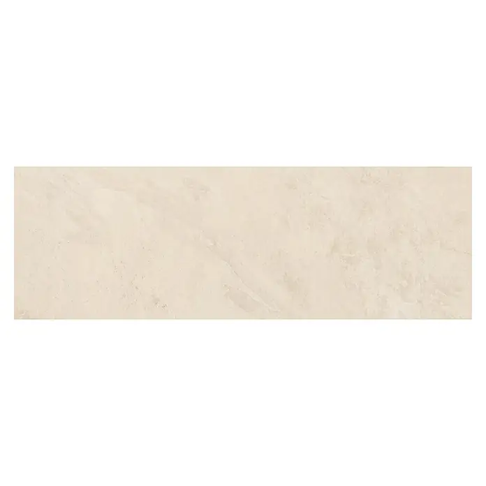 Revestimiento de pared Aurea - 30 x 90 cm, Crema, Rectificado - Baldosa de mármol blanco crema suave, ideal para un diseño de habitación elegante y atemporal. La veta natural añade calidez y carácter a cualquier espacio.