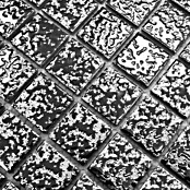 Mosaikfliese Uni SB 393 (33 x 30,2 cm, Silber, Glänzend)