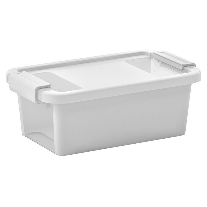 KIS Kutija za pohranjivanje (3 l, Bijelo, S poklopcem)