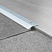 LOGOCLIC Abschlussprofil (Silber, 2,7 m x 30 mm, Montageart: Schrauben)