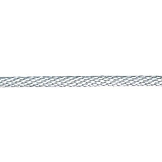 PP uže po dužnom metru (Promjer: 8 mm, Polipropilen, Bijele boje, 8-struko pleteno)
