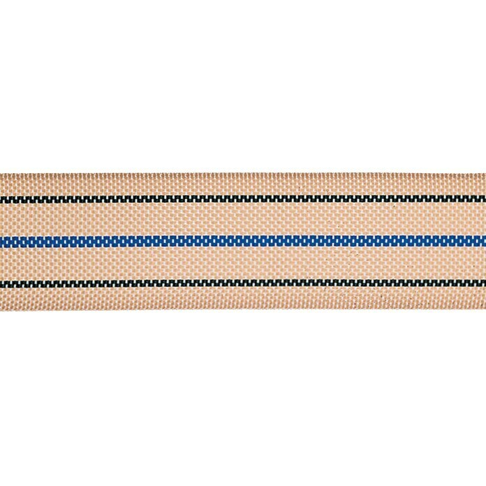 Stabilit Gurtband MeterwareBelastbarkeit: 380 kg, Breite: 60 mm, Polypropylen, Hanffarben Front View