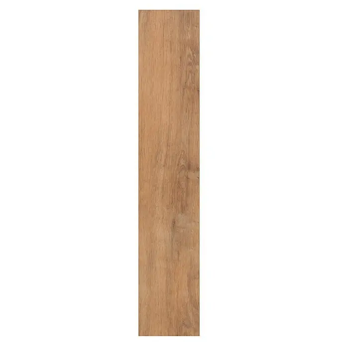 Star Clic Vinylboden More+ Golden Oak Natural1.210 x 220 x 5 mm, Landhausdiele, Golden Oak Natural - Einzelne längliche Fliese in einem warmen Braunton mit feiner Holzmaserung für einen natürlichen Look.