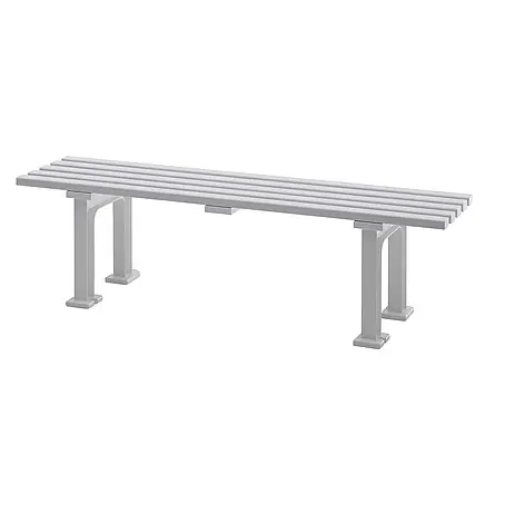 Proregal  Gartenbank Kuba 3-Sitzer aus Kunststoff