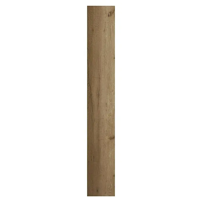 Vinylbodenmuster Sly XL Buckingham Oak - 280 x 160 x 7,5 mm, Landhausdiele - Detailaufnahme einer einzelnen Paneele mit realistischem Holzdekor. Ideal für die Verlegung eines stilvollen und pflegeleichten Bodens.