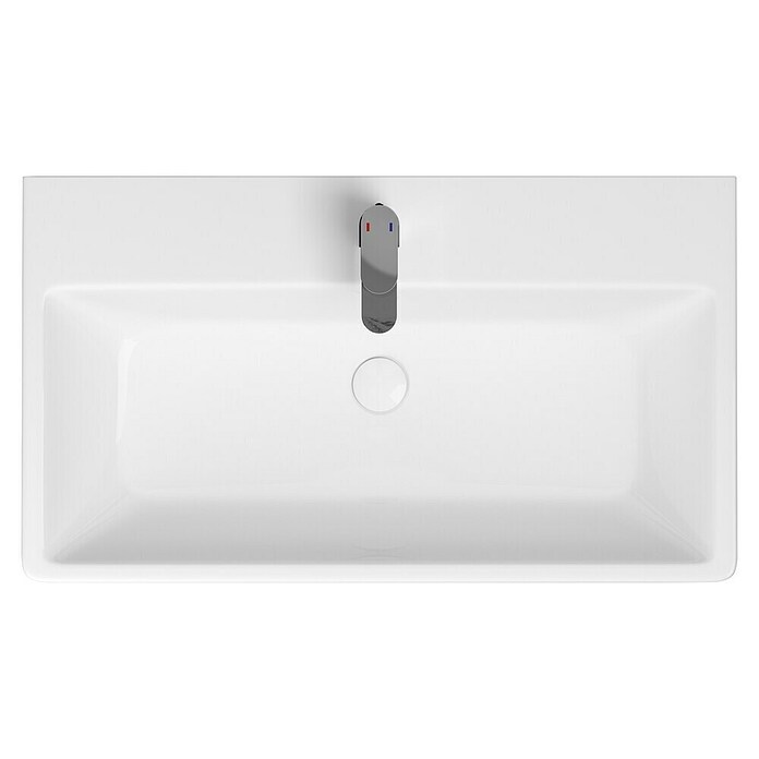 Camargue New York Waschtisch (46 x 81,5 cm, Keramik, Weiß)