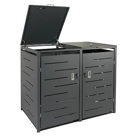 Proregal  Mülltonnenbox XL 2er-/4er-Mülltonnenverkleidung