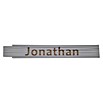 Heka Zollstock (Aufdruck: Jonathan, Länge: 2 m, Weiß)