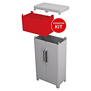 Terry Transforming Ampliación armario de PVC Modular (L x An x Al: 43,6 x 78 x 41,4 cm)