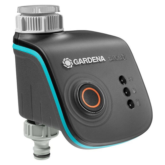 Gardena Smart system Bewässerungsautomat Water Control Set (Betriebsdruck: 0,5 - 12 bar, Bewässerungsdauer: 1 min - 10 h)