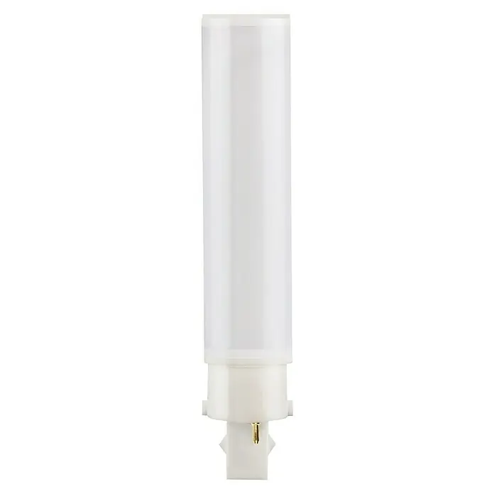Osram Dulux D LED-Lampe - G24d-2, Nicht Dimmbar, Kaltweiß, 640 lm, 7 W - Nahaufnahme einer LED-Lampe, die eine energieeffiziente Beleuchtungslösung für moderne Beleuchtungsanwendungen bietet.
