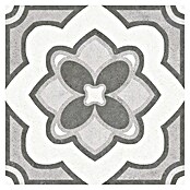 Porculanska pločica Vintage Mix (25 x 25 cm, Bijelo-sive boje, glazirano)