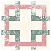 Feinsteinzeugfliese Vintage Heritage (25 x 25 cm, Beige/Grün/Rot/Blau, Glasiert)