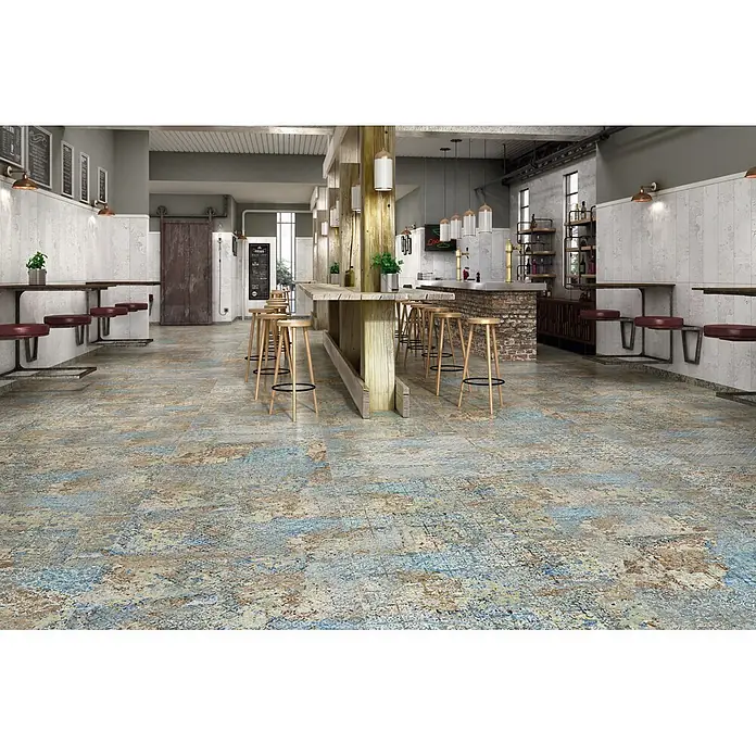 Feinsteinzeugfliese Carpet Natural - 50 x 100 cm, Vestige, Matt - Stimmungsaufnahme