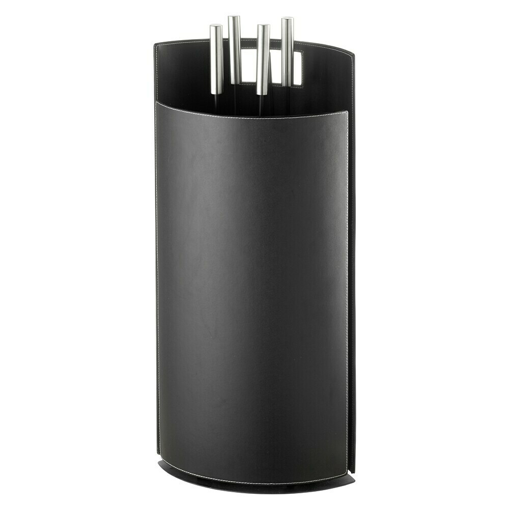 Kaminbesteck Set 2 Tlg Aqbau Kaminbesteck Set 2-teilig – Mit Schürhaken & Aschekratzer – Schwarz, Aus Stahl, Modern
