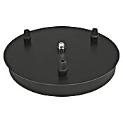 Osram Lampenbaldachin Triple Canopy Vintage 1906 (Schwarz, Durchmesser: 200 mm)