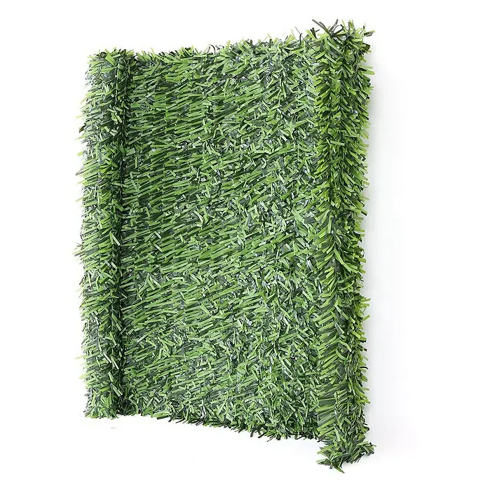 Proregal Sichtschutzelement Balkonsichtschutz - B x H: 300 x 100 cm, Kunststoff, Tanne hell - Grüne Kunstrasenmatte als Sichtschutz. Die flexible Matte ist ideal für den Garten oder Balkon und bietet Privatsphäre.