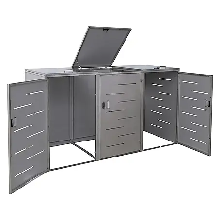 Proregal  Mülltonnenbox XL 3er-/6er-Mülltonnenverkleidung