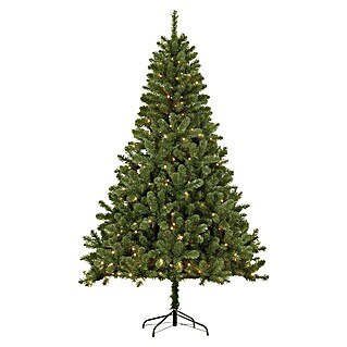 Árbol de Navidad artificial Canmore (1,55 m, Equipamiento: Iluminación LED)