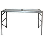 Vitavia Gewächshaus-Mehrzwecktisch (54 x 121 x 76 cm, Aluminium, Ablagefach)