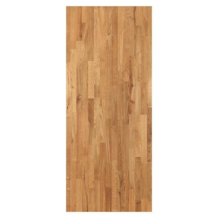 Exclusivholz Massief houten paneel (Eiken, 200 x 80 x 2,6 cm)