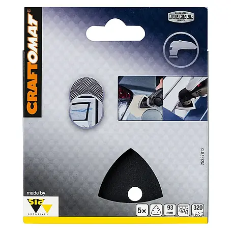 Craftomat  Papel de lija Delta
