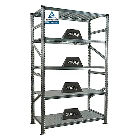 Proregal  Metallregal Fachbodenregal PROXIMO Grundregal