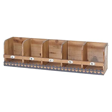 Berlinlodge  Holzregal Wandregal