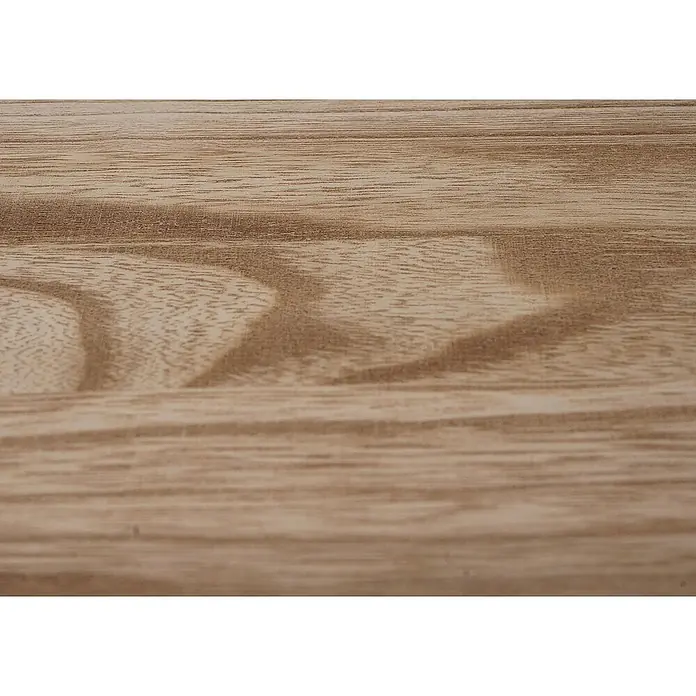Wandregal | HxBxT 60x60x18cm | 3 Regalböden Massiv-Holz Industrial | Natur | Hängeregal Schweberegal -  - Nahaufnahme eines Stücks hellbraunen Holzes mit deutlicher Maserung, die die natürliche Schönheit des Materials hervorhebt.