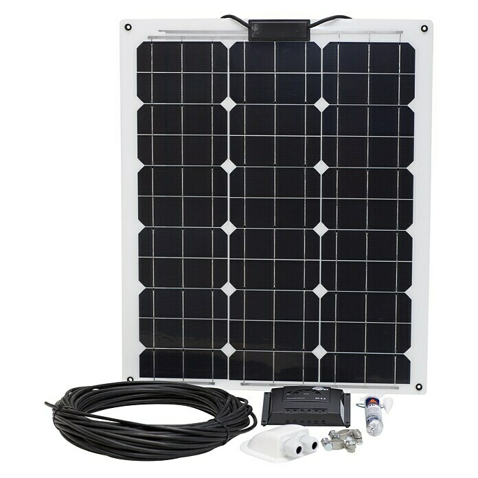 Sunset Solar-Stromset Laminat  (Geeignet für: 12 V/24 V Systeme, Nennleistung: 50 W, Für Booten, Yachten und Wohnmobilen )