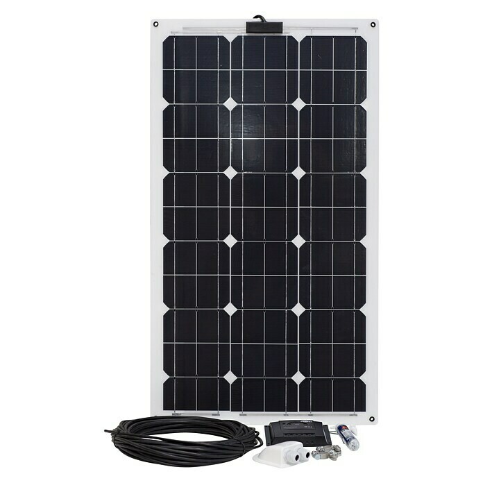 Sunset Solar-Strom-Set LaminatGeeignet für: 12 V/24 V Systeme, Nennleistung: 70 W, Für Booten, Yachten und Wohnmobilen Front View