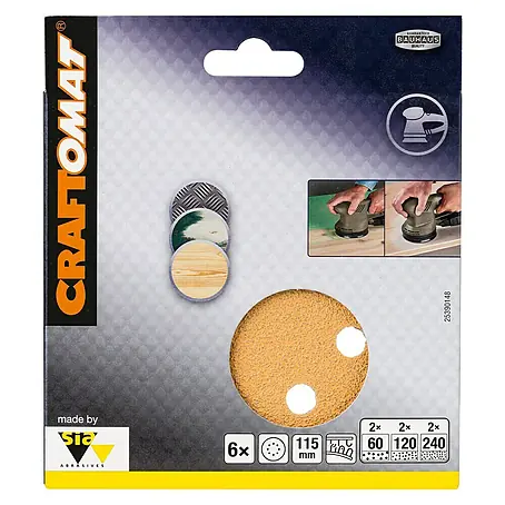 Craftomat  Set de hojas de lija