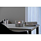 Tenderflame Tischfeuer Cafe Alu (Ø x H: 180 x 150 mm, Füllmenge: 0,3 l, Silber)