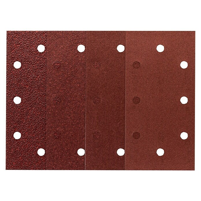 Craftomat Schleifblätter-Set (L x B: 186 x 93 mm, 10 Stk., Klettbefestigung)