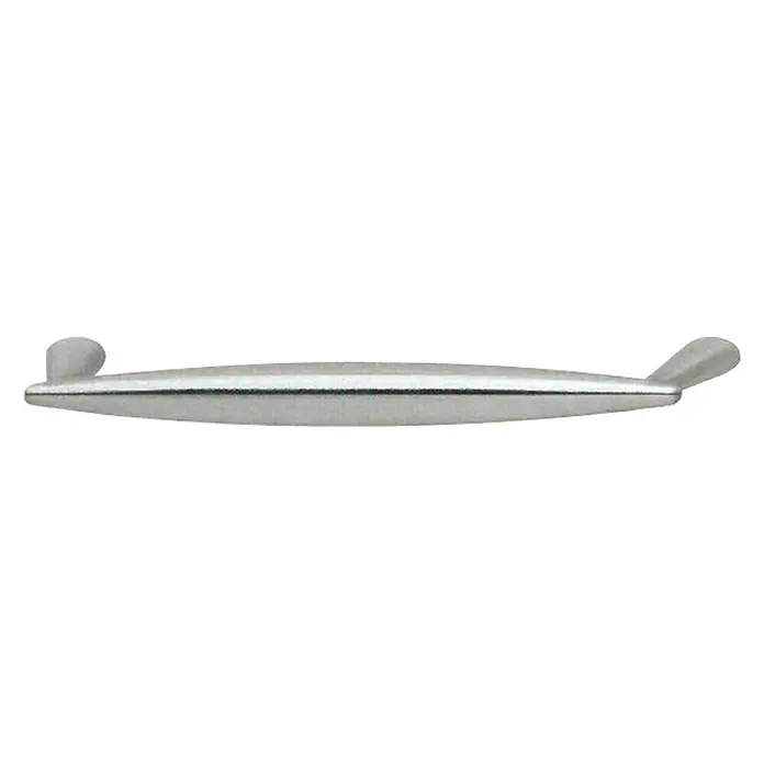 Möbelgriff - Typ Möbelgriff: Bügel, Sonstige, Vernickelt, B x L: 20 x 100 mm - Silberner Schrankgriff mit einem schlanken, modernen Design. Ideal für Schubladen oder Schranktüren mit seiner schlichten Eleganz.