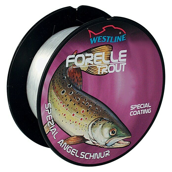 Westline ZielfischschnurZielfisch: Forelle, Ø x L: 0,2 mm x 500 m, Tragkraft: 2,4 kg, Klar Unknown