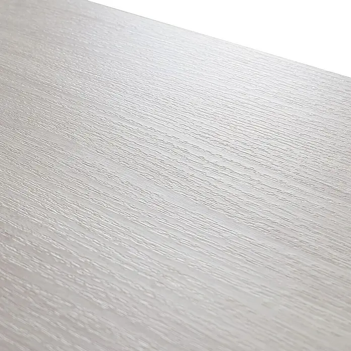 Berlinlodge Holzregal Bücherregal - H x B x T: 183 x 80 x 30 cm, Anzahl Böden: 5 Stk., Aufstellen, Hellholz - Nahaufnahme einer hellen Holzoberfläche mit feiner Maserung, ideal für Möbel oder Bodenbeläge, die eine subtile Eleganz ausstrahlen.