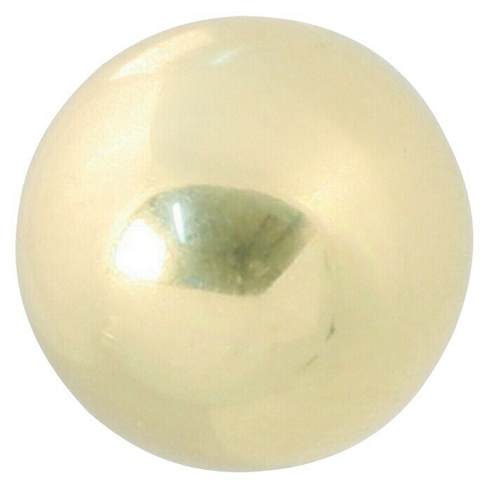 Möbelknopf (Ø x H: 25 x 35 mm, Messing, Vermessingt poliert)