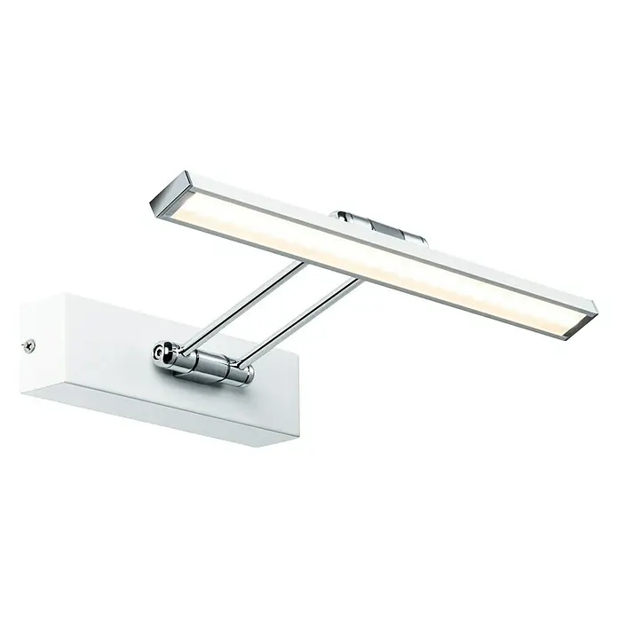 Paulmann Galeria LED-Bilderleuchte Beam Thirty - 5 W, L x B x H: 29 x 19 x 4,6 cm, Weiß, Warmweiß - Moderne LED-Wandleuchte mit verstellbarem Arm, ideal für stilvolle Beleuchtung in jedem Raum. Elegantes Design für ein angenehmes Ambiente.