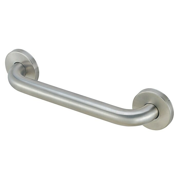 careosan Asidero de baño (Ancho: 25 cm, Acero inoxidable, Mate)