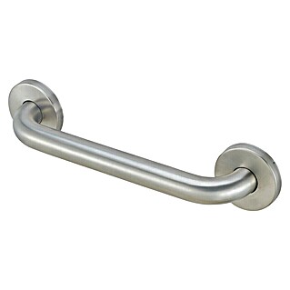 careosan Asidero de baño (Ancho: 25 cm, Acero inoxidable, Mate)