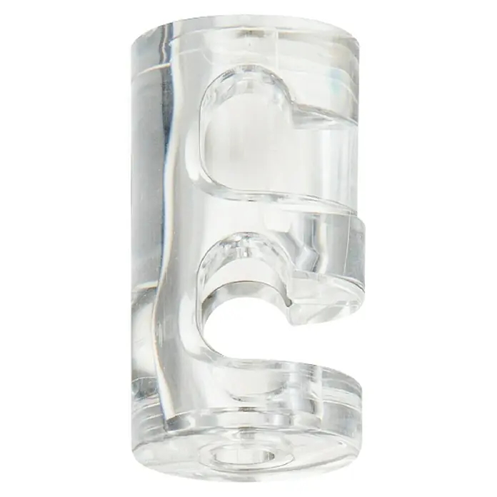 Deckenhaken - Farblos, Ø x H: 1,8 x 3,5 cm - Klarer Kabelclip zur Organisation. Der transparente Clip hält Kabel sicher und ordentlich an Ort und Stelle, ideal für Zuhause oder Büro.
