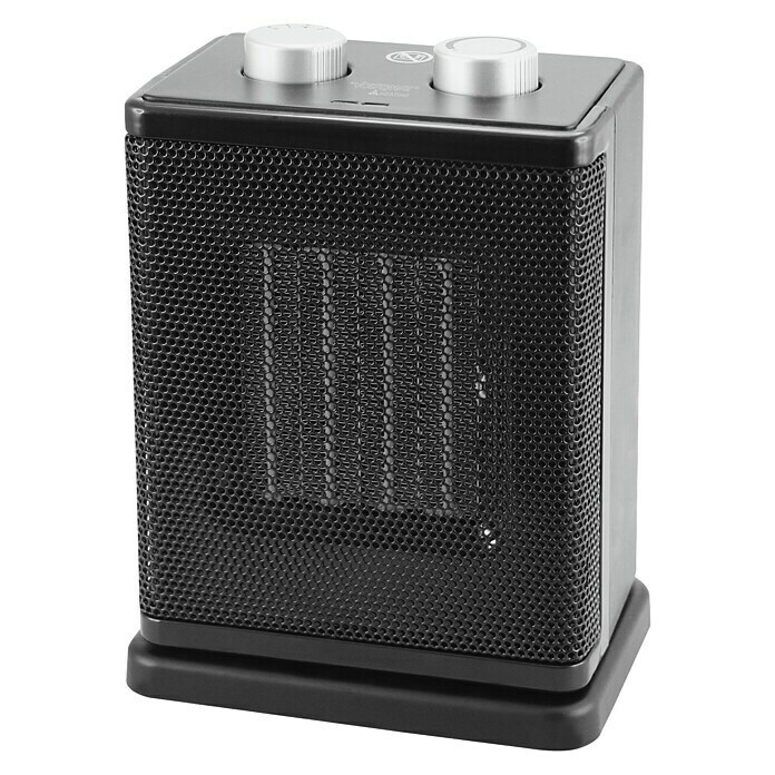 Calefactor cerámico (1.500 W, Altura: 24,4 cm, Con termostato)