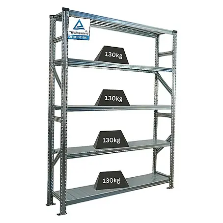 Proregal  Metallregal Fachbodenregal PROXIMO Grundregal