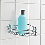 Venus Cesta de baño angular Penta (23,5 x 23,5 x 6 cm, De un piso, Cromado)
