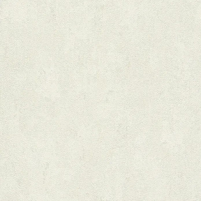 Rasch Vliestapete - Creme, Uni, 10,05 x 0,53 m, Spachtelstruktur - Helle, leicht strukturierte Tapete mit einer feinen, körnigen Oberfläche, die eine sanfte und einladende Atmosphäre schafft.