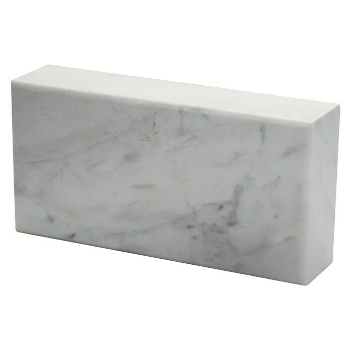 Fuchs Design Natursteinziegel Crystal Collection NatureTouch (Ariston Marble, Poliert, 20 x 10 x 5 cm)