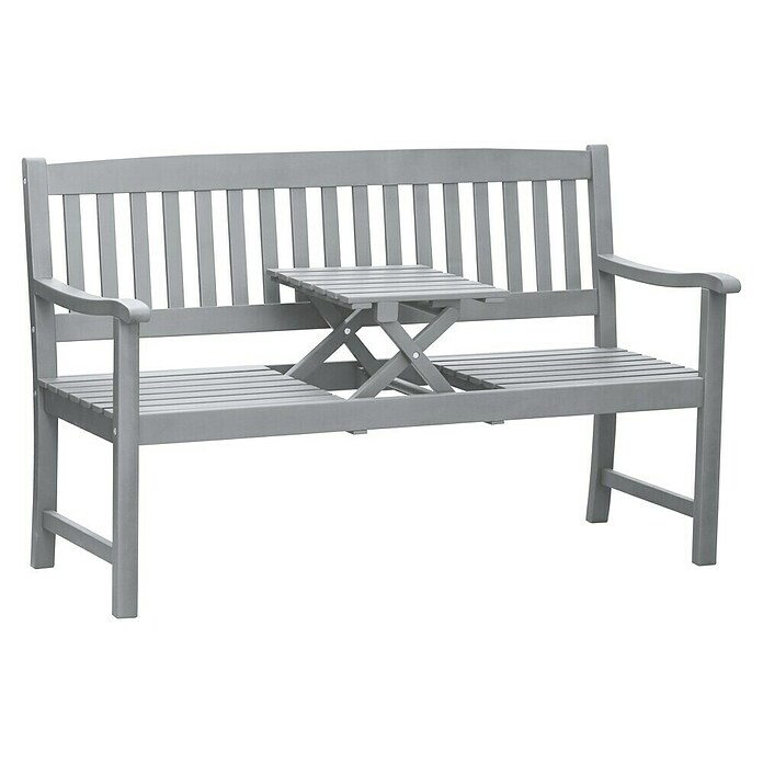 Sunfun Gartenbank Corinna (150 cm, Hellgrau)