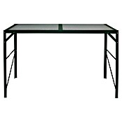 Vitavia Gewächshaus-Mehrzwecktisch (54 x 121 x 76 cm, Smaragd, Ablagefach)