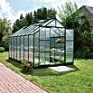 Vitavia Gewächshaus (4,45 x 2,57 x 2,3 m, Farbe: Anthrazit, Polycarbonat, 6 mm)